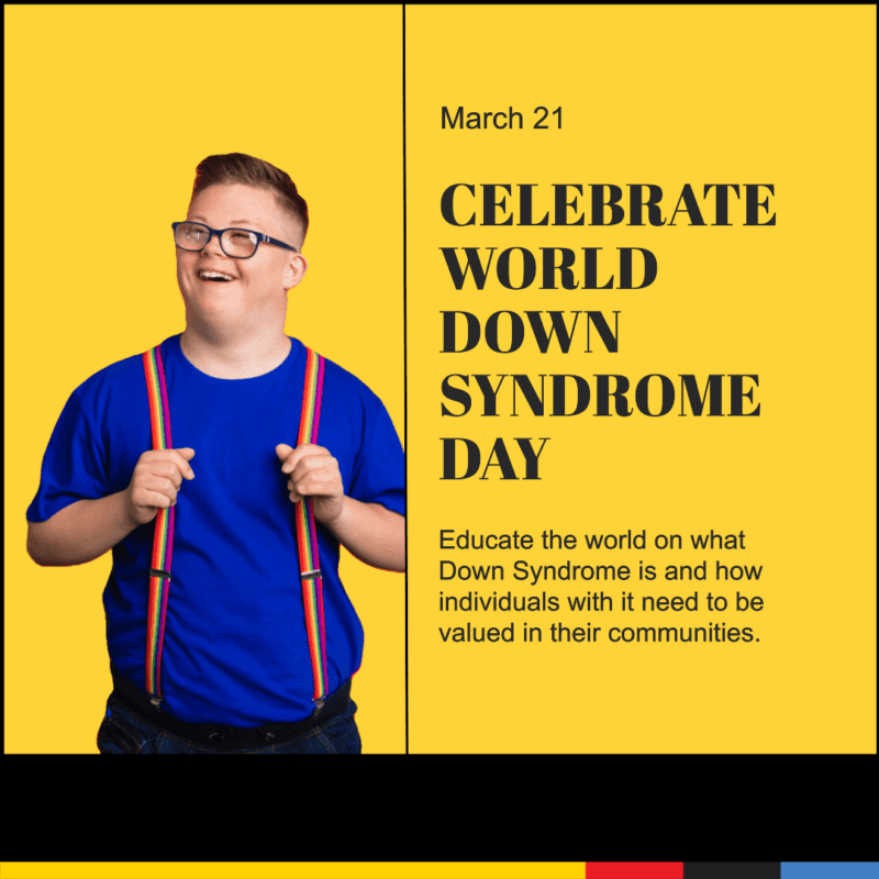 World Down Syndrome Day – Charise Hansen